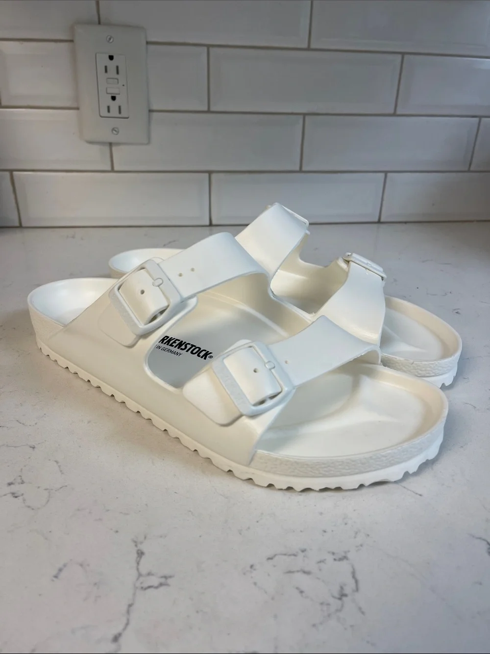 Birkenstock Arizona Essentials EVA Men’s Size 12 290 Worn Once Euro 45